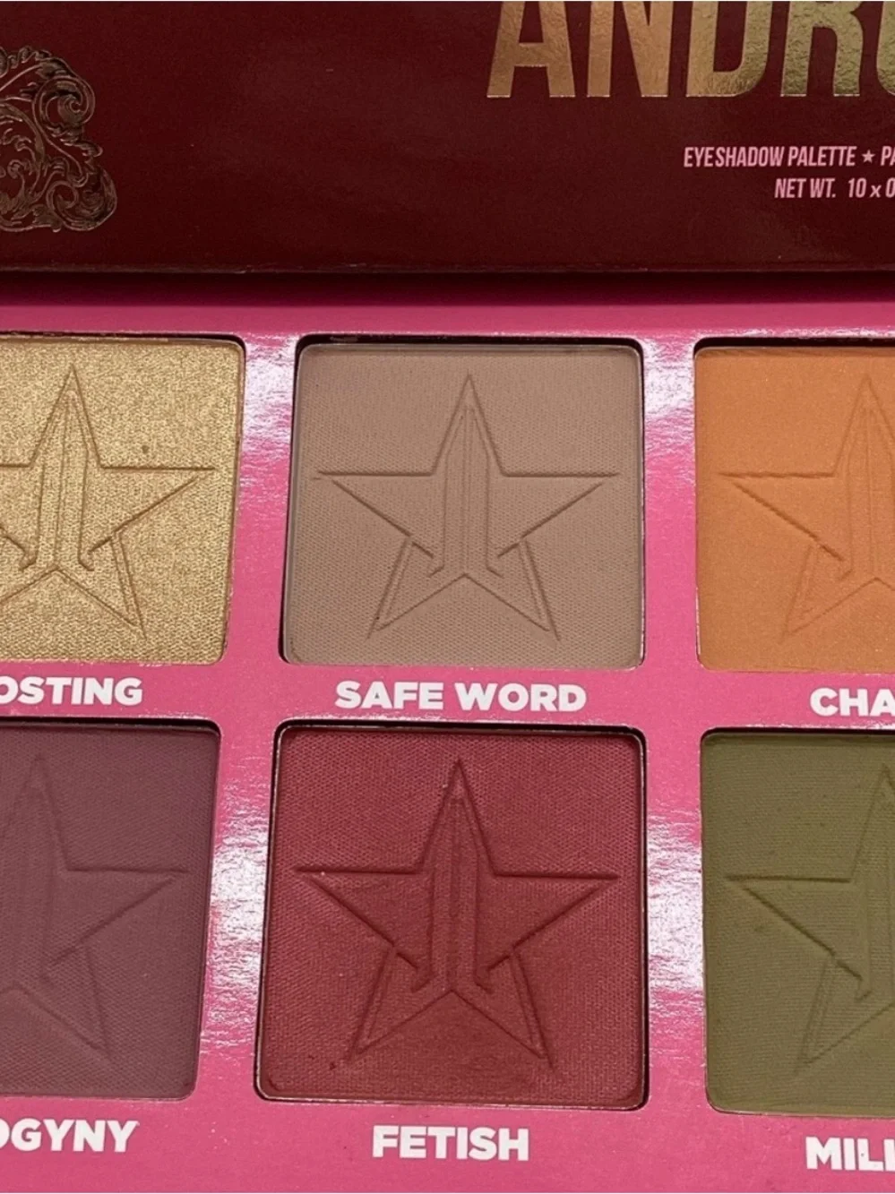 ✨Jeffree Star Androgyny Eyeshadow Palette - Brand New In Box✨